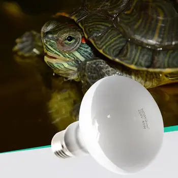 

Reptile Heating Bulb Pet Temperature Controller Heating Lamp 220V UVA+UVB Basking UV Light Bulbs for Amphibian Breeding Box