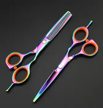 

5.5 Inch 440C professional barber scissors hairdressing THINNING cutting scissor hair shears hairdresser thinning tool