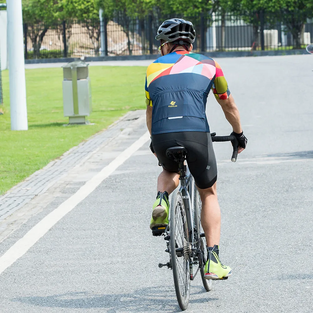 FUQVLUN Pro, короткий рукав, для велоспорта, Майо, Ciclismo, мужская, для велоспорта, Джерси, летняя, дышащая, для велоспорта, комплект одежды, MTB, одежда для велоспорта