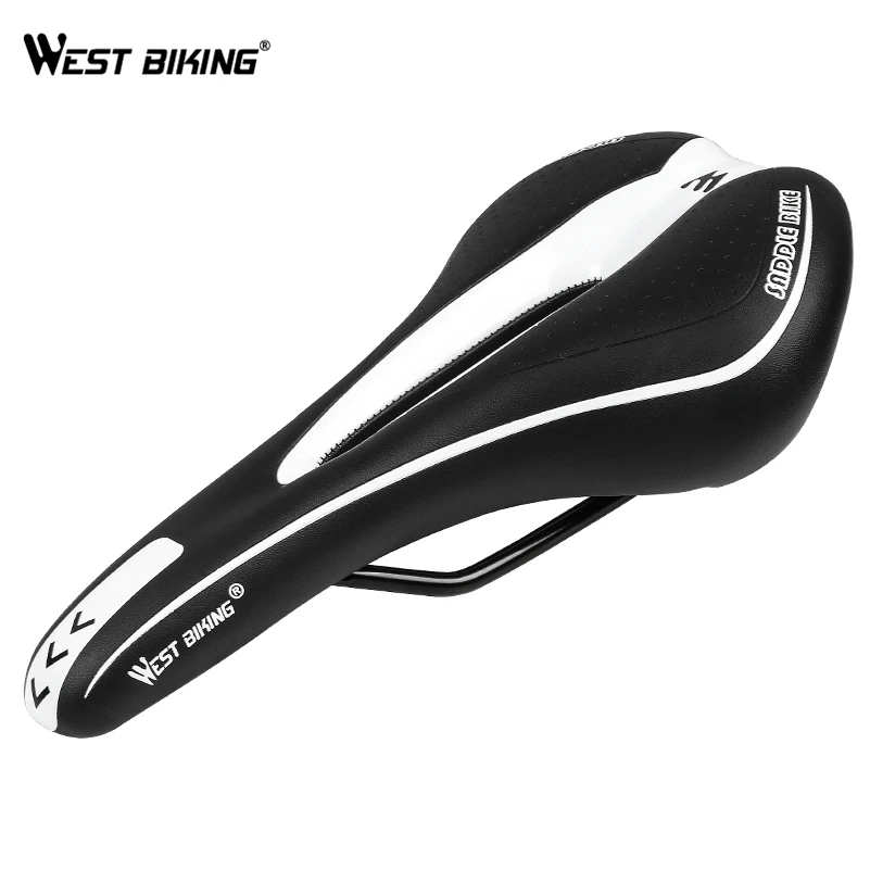 Pаспродажа WEST BIKING седло для горного велосипеда, Велосипедное Сиденье, силиконовое, нескользящее, шоссейное, MTB, седло, силикагель, подушка, велосипедное...