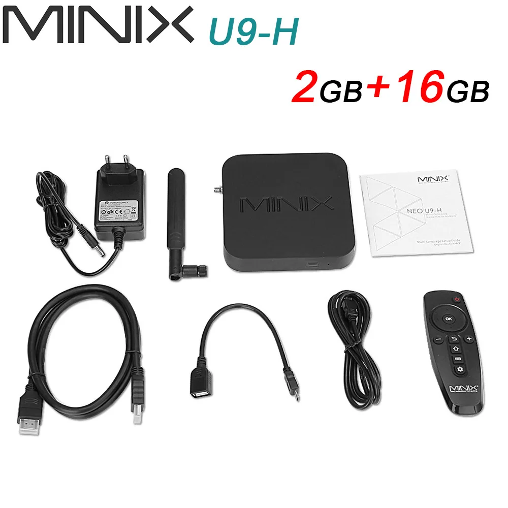 2GB DDR3 16GB MINIX NEO U9-H Android 7,1 tv Amlogic S912-H Восьмиядерный Smart tv Box 2 ГБ DDR3 16 ГБ+ NEO A3 Voice Air mouse 4K HDR wifi телеприставка - Цвет: 2GB DDR3 16GB