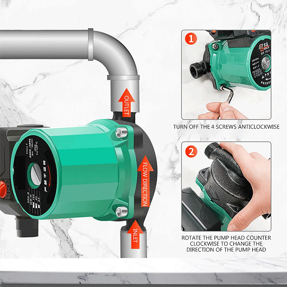 Floor Heating Circulation Pump | Circulation Motor Boiler | Pipeline Pump |  Boiler Pump - Pumps - Aliexpress