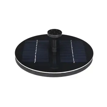 

4.5-10V Solar Water Panel Power Fountain Pump Kit Fountain with Nozzles Pond Pump Watering For Pool Round Garden Water 4 N1Y5