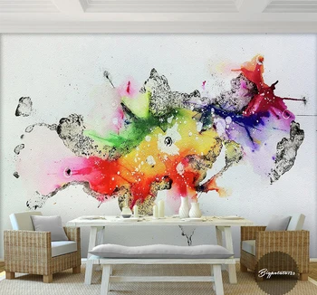 

[Self-Adhesive] 3D Color WG165 Wall Paper mural Wall Print Decal Wall Murals Belly