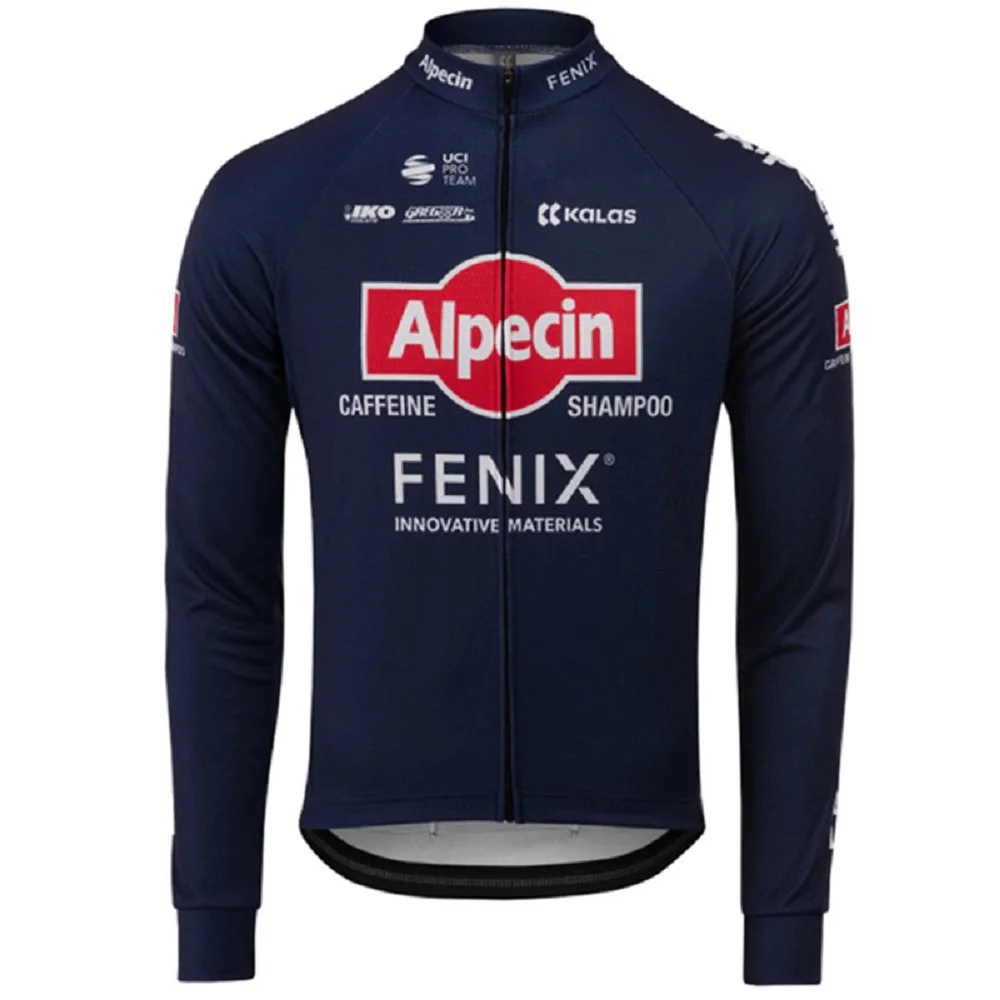 Alpecin Fenix 2020 Велоспорт Джерси с длинным рукавом Костюм дышащий летний велосипед MTB