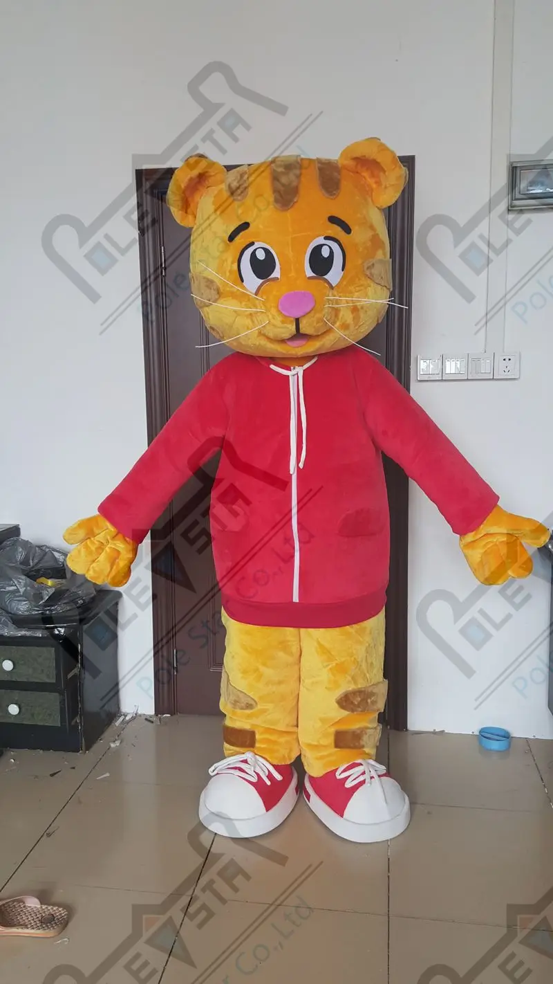 Качественные костюмы талисмана тигра, плюшевый дизайн талисмана тигра
