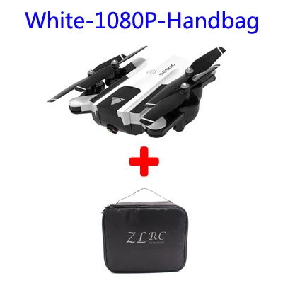 SG900-S черный Дрон камера HD 720P 1080P Профессиональный FPV Wi-Fi RC Дрон фиксированная точка высота удерживайте за мной 2,4G 4CH Квадрокоптер - Цвет: White-1080P-Handbag