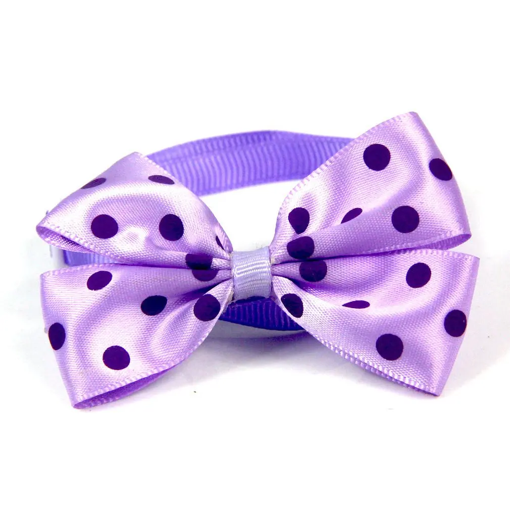 

Wave Point Easy Wear Cat Dog Bowknot Collar Adjustable Buckle Dog Collar Cat Puppy Pet Supplies Cat Dog Accessories