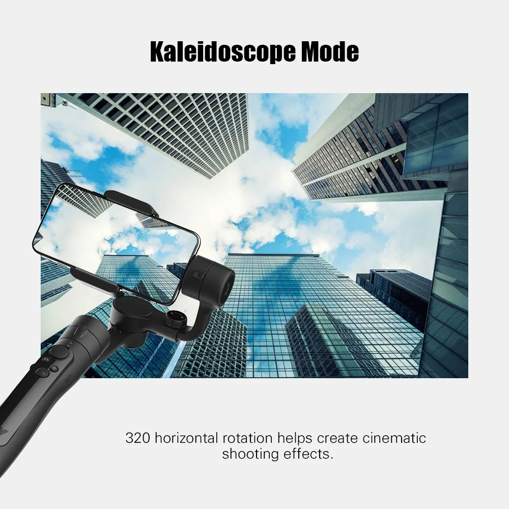 Freevision VILTA-SE VT20 3-Axis Single портативный смартфон Gimbal мини штатив-Трипод Бити функции распознавания лица и время для смартфон Huawei