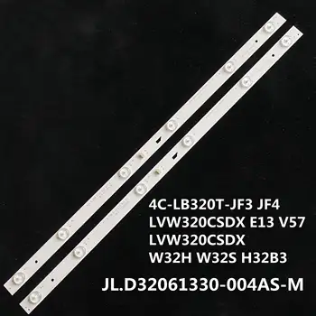 

LED backlight strip 6 lamp for JL.D32061330-004AS-M 057GS 4C-LB320T-JF3 JF4 LVW320CSDX E13 V57 LVW320CSDX W32H W32S H32B3