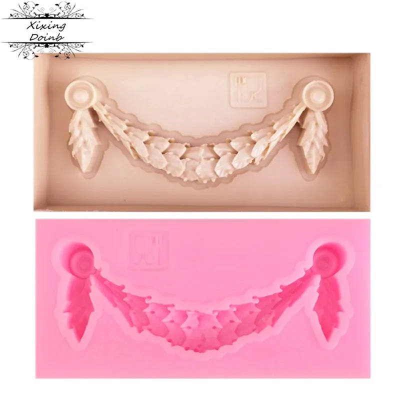 Lace Shape Silicone Mold Cake Decorating Tools Baking Tools For Fondant Candy Cakes Accessories And Wedding Tools