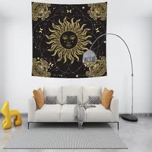  Sun and moon Tapestry Bohemia Tapestry home decoration Tapestry background Wall Hanging Cloth 