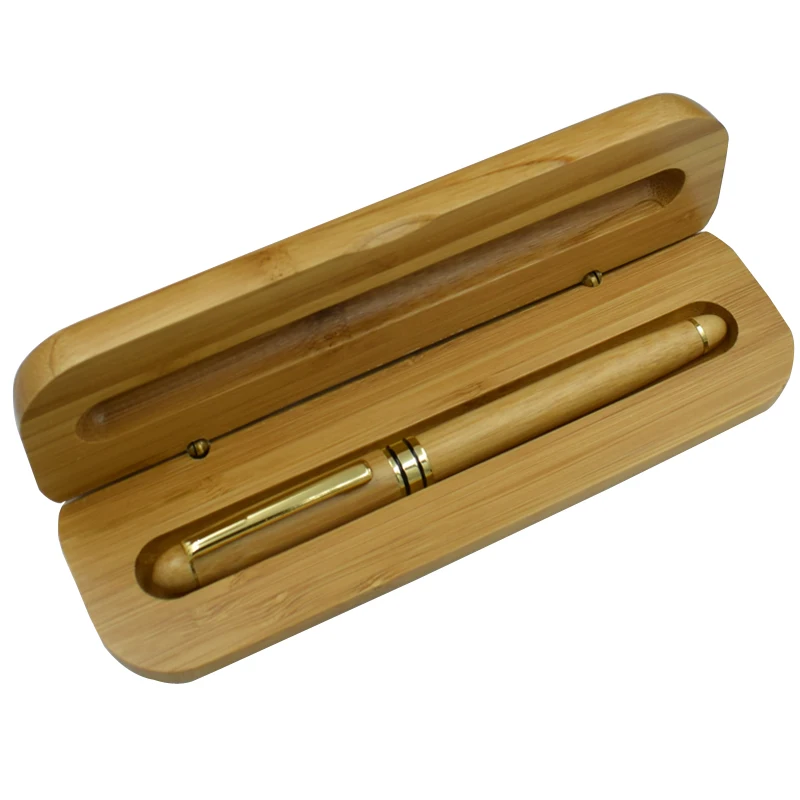 

Bamboo Stationery Set Pencil Case With Pen Writing Tools Nature Bamboo Office School Stationery Set Writing Supplies Gift