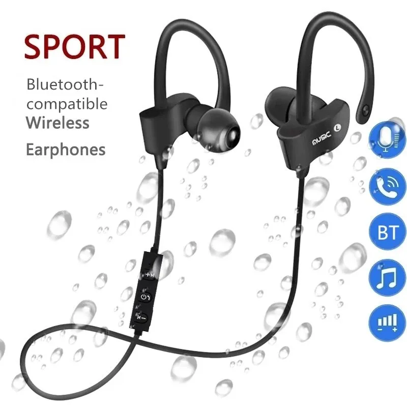 Wireless Bluetooth Earphones Headphones Gaming Handsfree For iphone Huawei