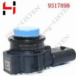 Capteur de stationnement de voiture, aide PDC, sauvegarde inversée, contrôle de Distance, pour 9317898 OEM 0263033254, 4 pièces 