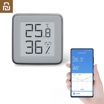 

Original Youpin MMC E-Ink Screen Bluethooth 2.0 Smart Bluetooth Thermometer Hygrometer Works with MIJIA App Home Gadget Tools
