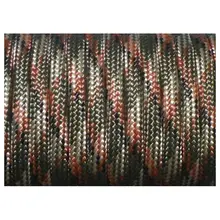 550 Паракорд 7 внутренних нитей мил спец Тип III бушкрафт веревка для выживания, 100 футов армейский зеленый камуфляж(#4