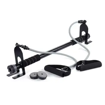

Indoor Horizontal Bar Pull Up Training Bar Sport Fitness Bodybuilding Crossfit Gym Elastic Bands Fitness Training Exercise