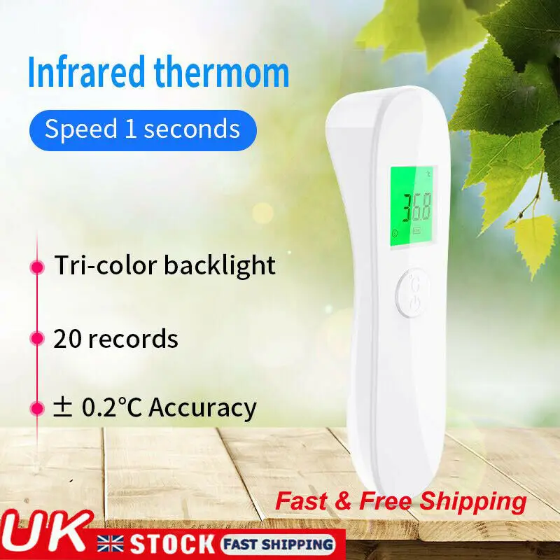 

Baby Infrared Electronic Thermometer Without Battery LCD Digital Non-contact IR Infrared Thermometer Forehead Temperature Meter