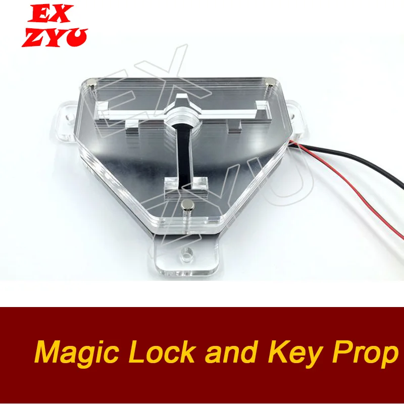 Exzyu Magic Lock And Key Escape Room Prop Game Put The Key Into Right