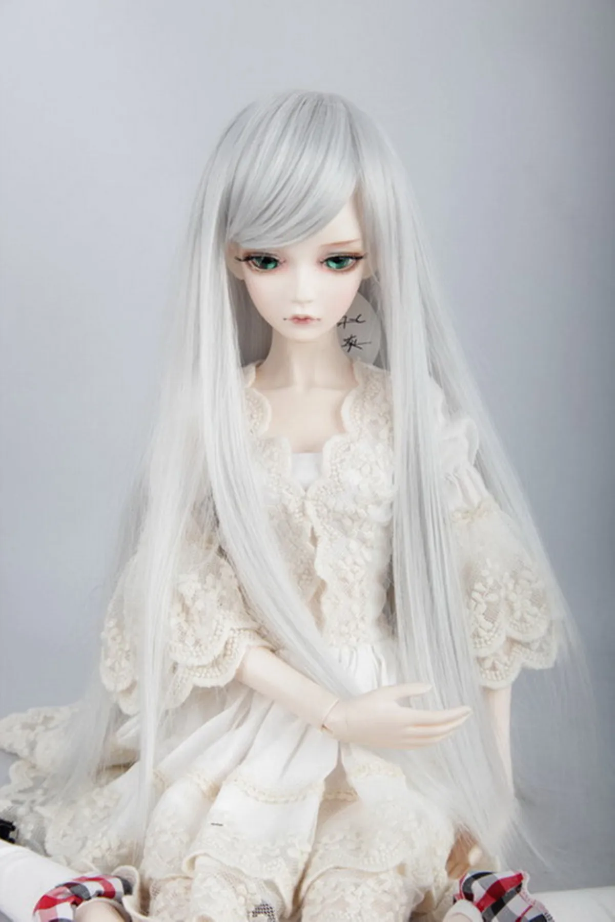 Парик для куклы BJD/SD дядя M/девочка вырезанная длинная кудрявая лапша объем 1/3 1/4