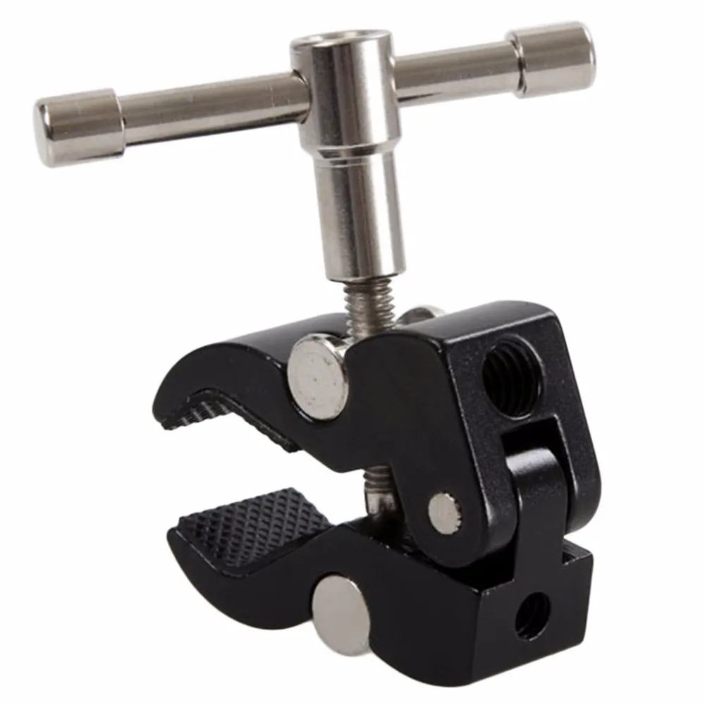

Aluminum Alloy Large Photo Studio Accessories Magic Friction Arm Super Crab Clamp Articulating Pliers Clip