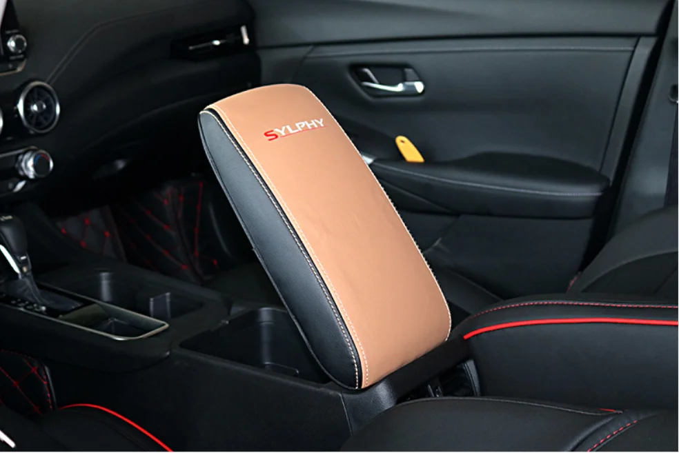 Для Nissan Sylphy 2017 2020 Автомобильный Центральный контейнер подлокотник коробка из