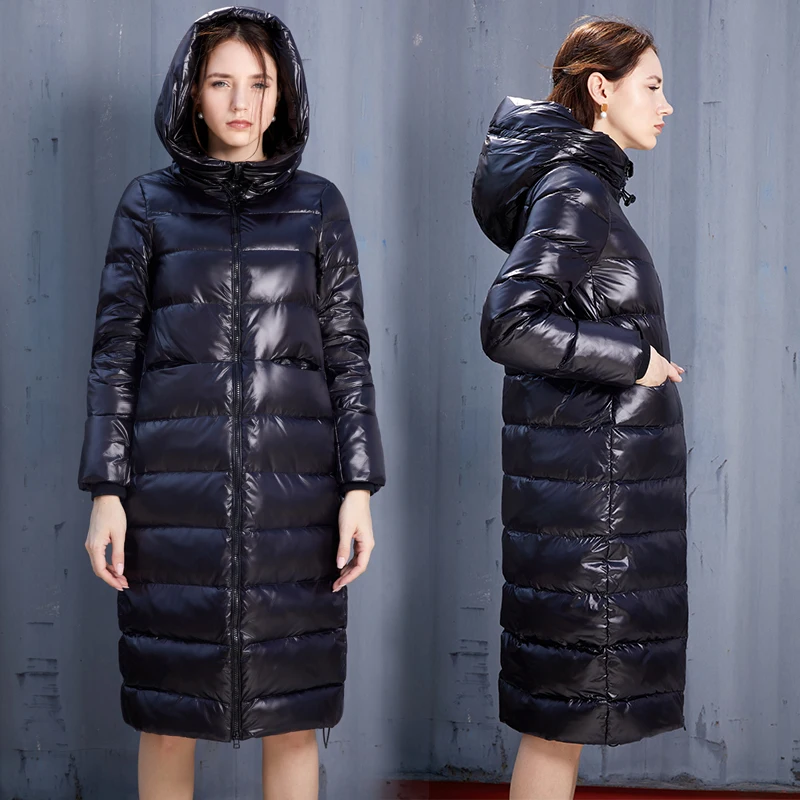 

Women's Down Jacket Autumn Winter Coat Female Jacket Women Clothes 2020 Korean Vintage Parka White Duck Down Thick Tops ZT3961