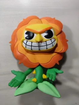 

2018 ECCC Original Funko pop Secondhand Cuphead - Cagney Sunflower Vinyl Action Figure Collectible Model Loose Toy No Box