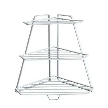 

3 Tier Kitchen Countertop Shelf Plates Dishs Bowls Cutlery Drain Storage Rack U90A