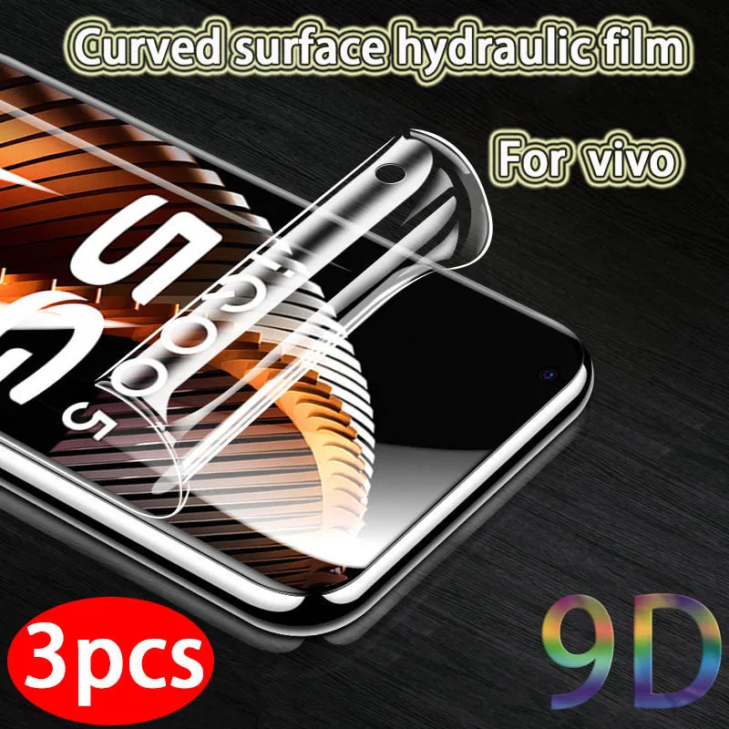3 pcs screen protectors suitable for vivo Y93 97 91 83 85 81 79 75 73 9 hydraulic toughened film full-screen mobile phone | Мобильные