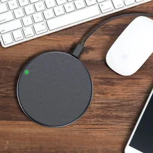 EDAL Новое Быстрое беспроводное зарядное устройство 10 Вт/7,5 Вт Qi сертифицированное Беспроводное зарядное устройство для IPhone samsung HUAWEI XIAOMI