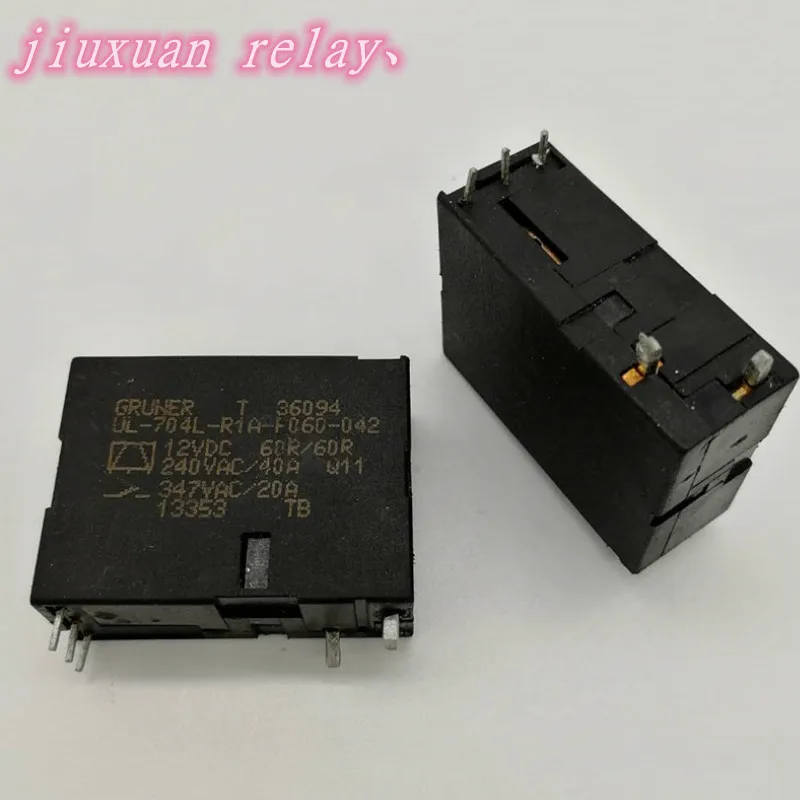 Brand new original Relay UL-704L-R1A-P060-004 12VDC Original dismantling machine of magnetic double coil | Обустройство дома