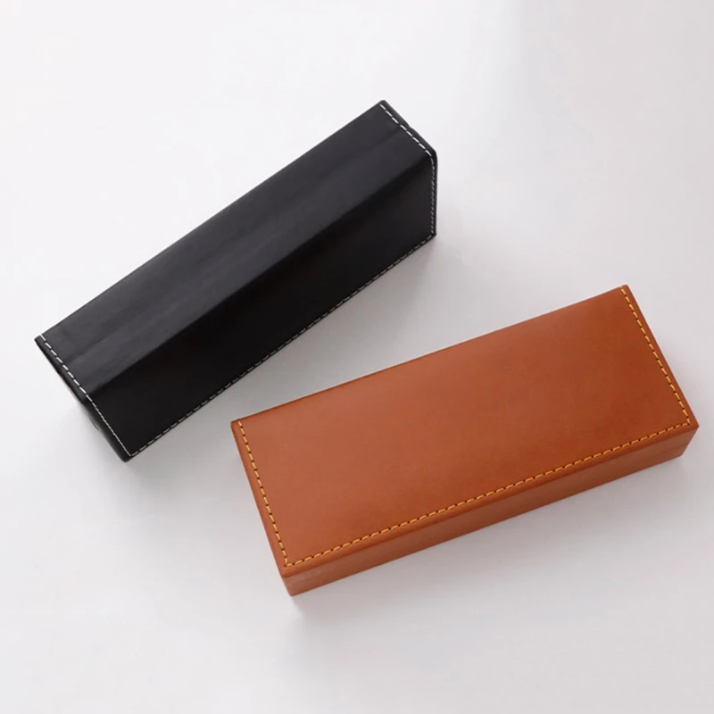 Rectangular Clamshell Gift Pen Box Business Office Pen Storage Box Creative School Supplies Pencil Cases for Jewelry D5QC