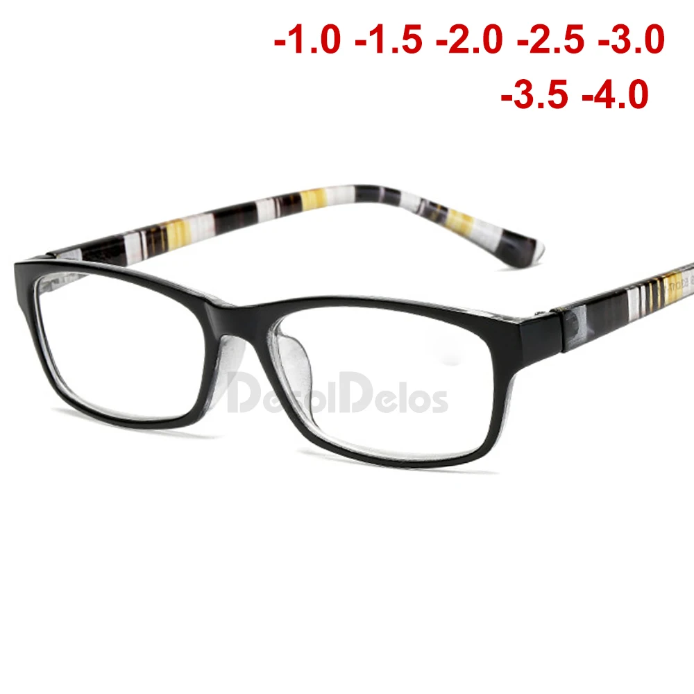 

S467 Rectangle Reading Glasses Brand Men Women Stripe Legs Eyewears Readers Presbyopic 1.0 1.5 2.0 2.5 3.0 3.5 4.0 Diopter