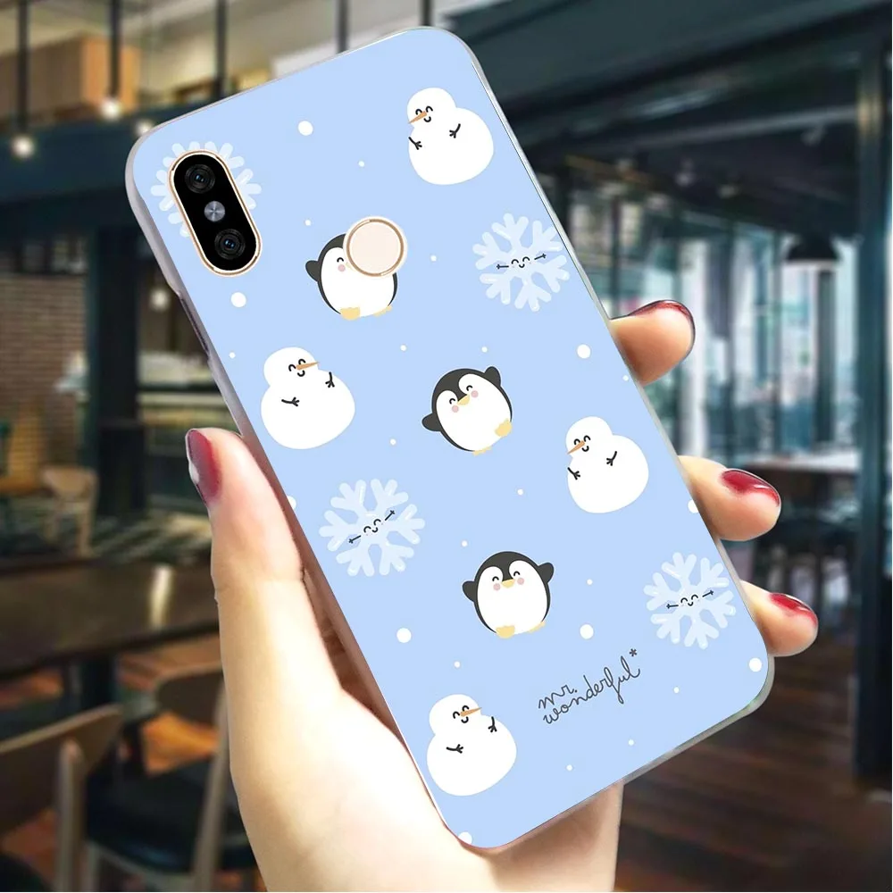 Чехол для телефона Xiaomi Mi CC9 Милый Пингвин чехол A1 A2 Lite 5X 6X 6 8 9 9se Mix 2S 9T Pro CC9E A3 Pocophone