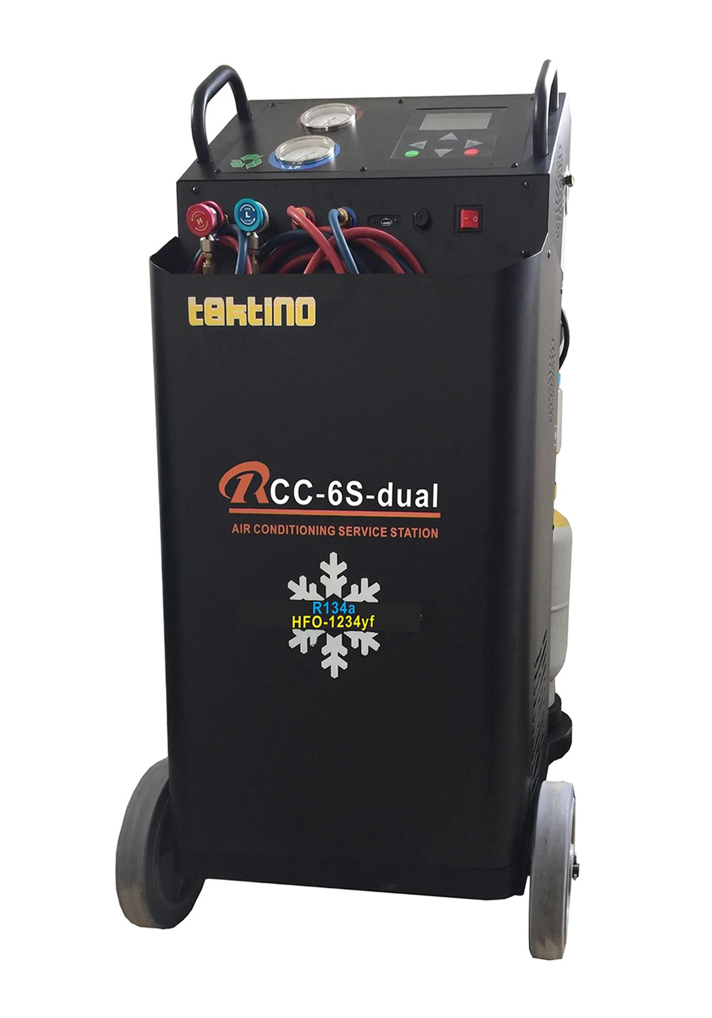 RCC 6S DUAL A/C Air Conditioning Service Station Machine For R134a