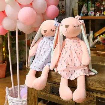

Big Size 65cm Long Ears Rabbit Soft Plush Toys Children Rabbit Sleeping Stuffed Plush Animal Baby Toys Infants Doll