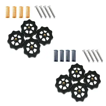 

Heat Resistant M4x40 Screw and Nut Leveling Spring Kit For CR-10 Ender-3 Um2 Prusa I3 Mk2/Mk3 Hotbed 3D Printer Parts Accessorie