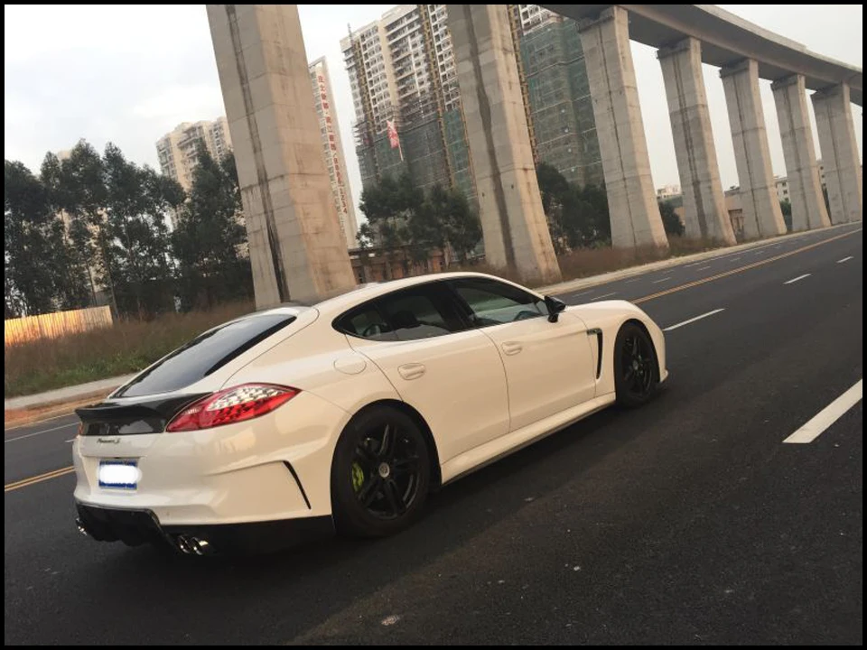 VORSTEINERNR стильный задний багажник из углеродного волокна для Porsche Panamera 970,1 2009-2013 в Стайлинг CF задний бампер спойлер крыло