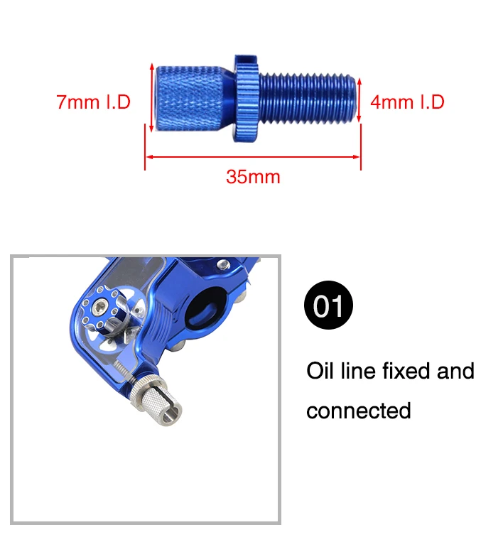 acelerador 22mm aperto de alumínio cnc com