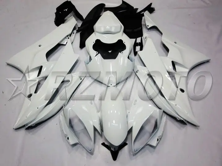 4 подарка ABS полный комплект обтекателей для YAMAHA YZF-R6 2006 2007 Обтекатели набор YZF R6 06 07 литья под давлением под заказ все белые