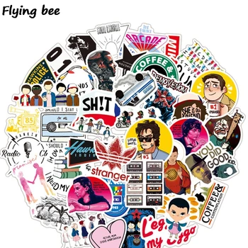 

20sets/lot (50pcs/set) weird thing Waterproof Stickers for Notebook Laptop Luggage Decals Car Pvc Scrapbooking Sticker X0396