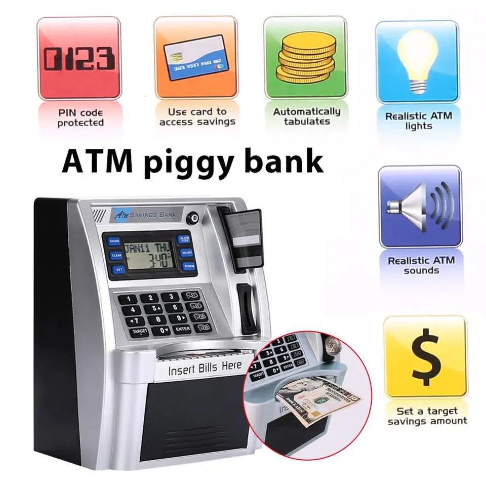 atm piggy bank for adults
