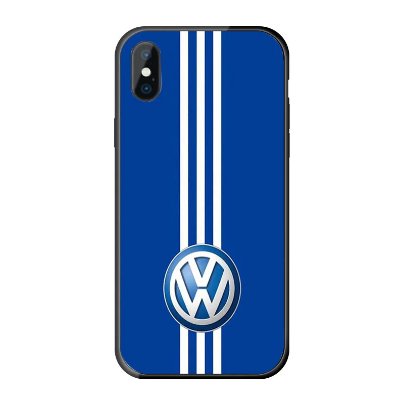 Volkswagen Coque Shell TPU Мягкий силиконовый чехол для телефона Apple iPhone 8 7 6 6S Plus X XS MAX 5 5S SE