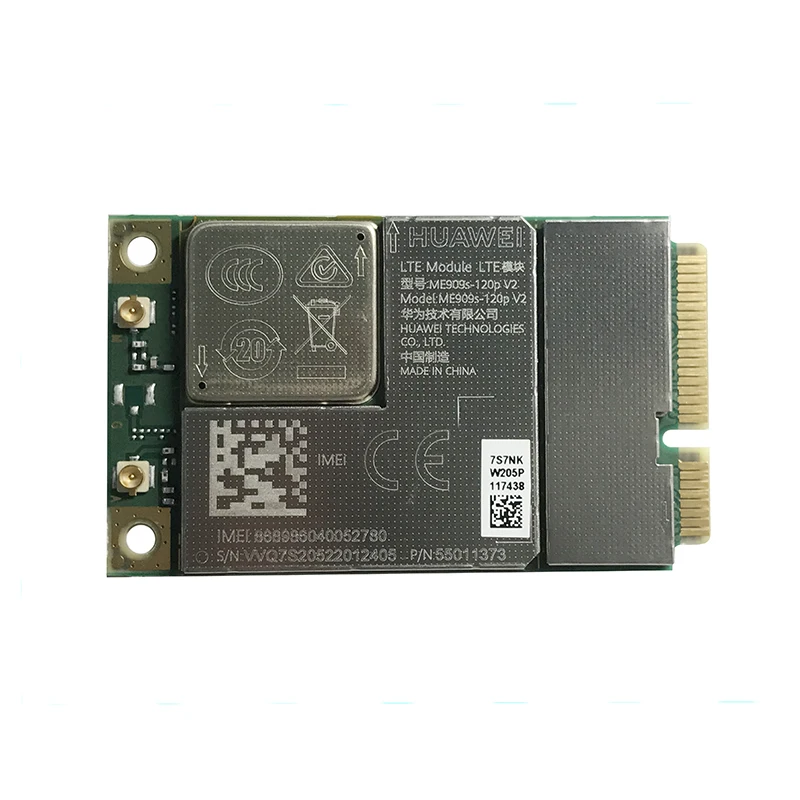 Huawei 4G Minipcie LCC модуль ME909S-120p V2 LTE FDD B1 B2 B3 B5 B7 B8 B20 Band для Ближнего Востока и Африки
