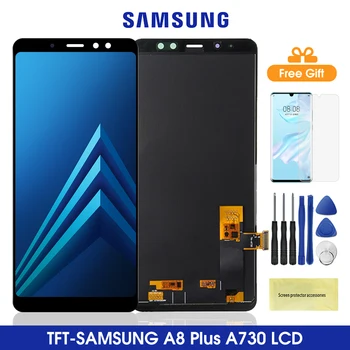 

A730 LCD For Samsung Galaxy A8 Plus 2018 Lcd display Touch Screen Digitizer Assembly for Samsung A730 A730F A730F/DS A730X Lcds