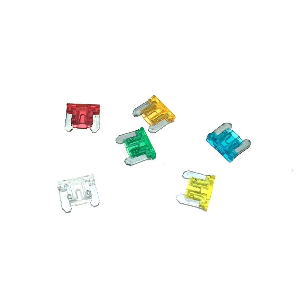 Assorted Mini Low Profile Blade Fuse Set for Car Truck SUV Boat Pack of 120