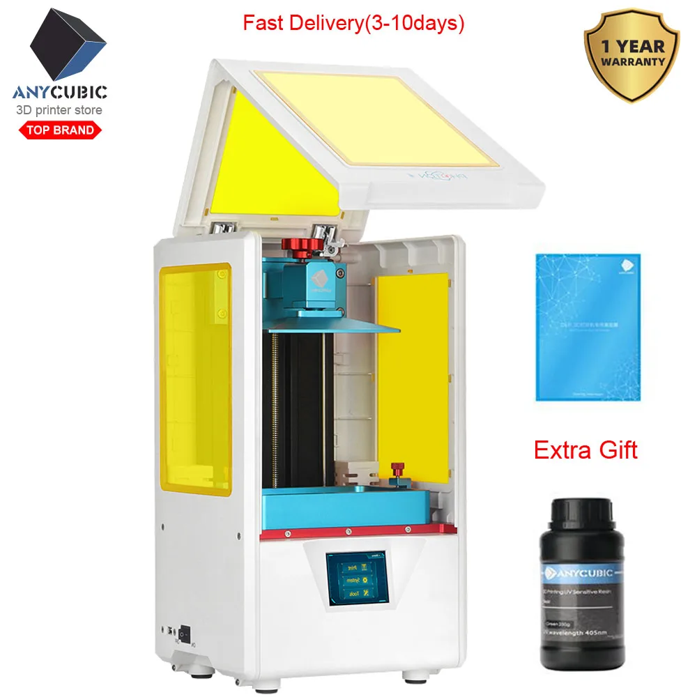 

ANYCUBIC Photon S 3D printer sla 3d printe uv printer 2K Screen UV resin printer impressora 3d imprimante 3d
