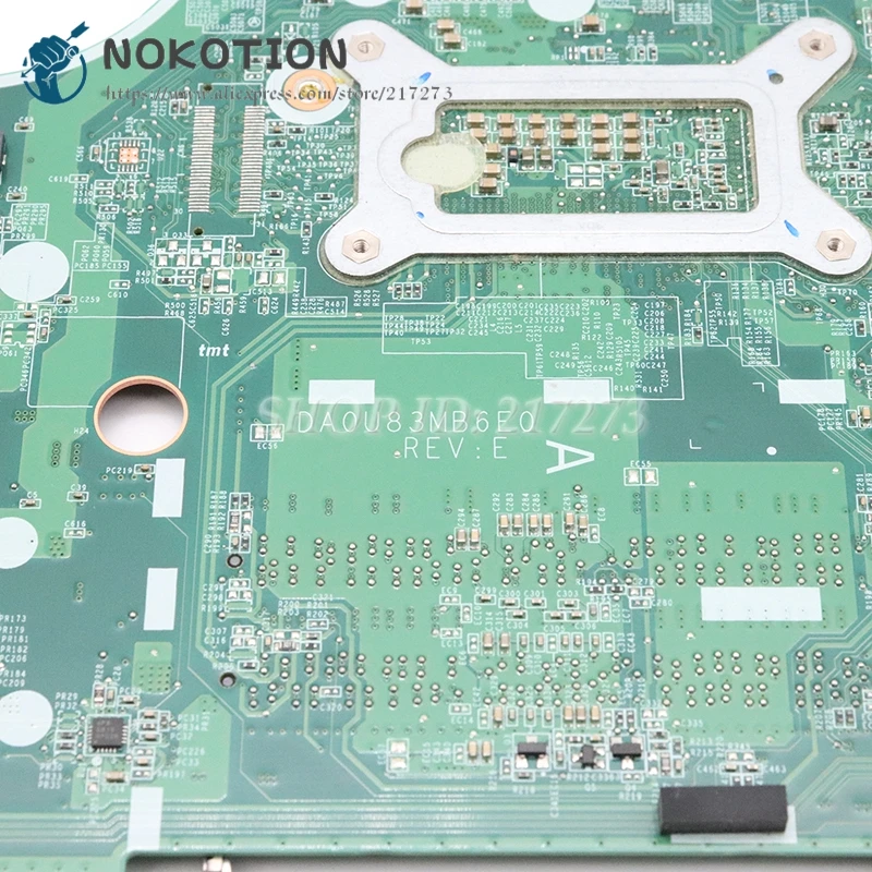amazing  NOKOTION DA0U83MB6E0 782103-501 782103-001 For HP Pavilion 15-N 15-F 15-F010DX Laptop Motherboard I